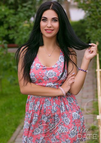 Pretty Ukrainian lady Maria from Kiev, 25 yo, hair color Black